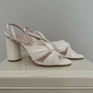 Loeffler Randall Reed Heel in Pearl size 7.5